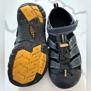 Keen Kids' Blue and Yellow Outdoor Sandals